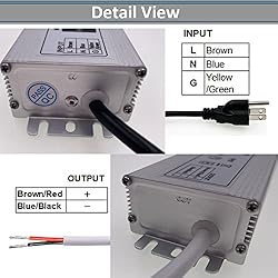 NISICO 24V LED Power Supply 200W Low Voltage