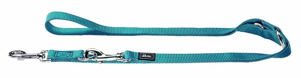HUNTER Nylon Training Lead Rope, 15/200, Medium, Teal Blue