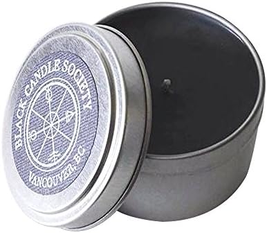 Black Candle Society Natural Soy Candle, Purge (Bermagot/Sage), 6 oz