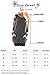 For G and PL Women Loose Longsleeve Striped Knitted Sweatshirt Tunic Tops Casual Color Blocked Cotton T Shirts Grey XL