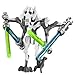 General Grievous Star Wars The Force Awakens Minifigure Minifig Compatible with Lego White Version