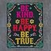 Natural Life Car Magnet Be Kind Be Happy Be True