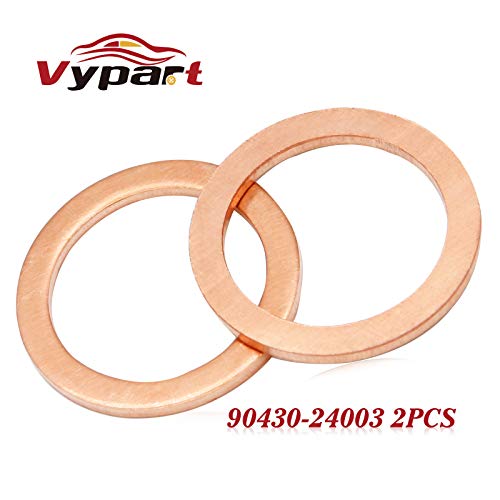 Vypart Differential & Transmission Drain Plug Crush Washers Gaskets