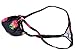 WOSESE Mens G-string Swim Thong Bikini Strawberry Black
