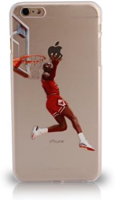 Goldgift Nba Basketball Player Star Michael Jordan Phone Case for Iphone 6 6s 4.7 Inch Back Cover (02)