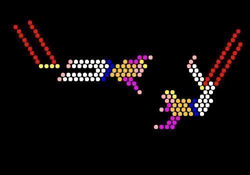 Lite Brite Refill: The Circus (9x12 RECTANGLE) -NOT FOR NEW LITE BRITES - For pre-1990 Lite Brites only