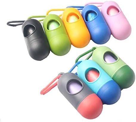 Zcuhen Diaper Bag Dispenser, Disposable Diaper Refill Bags with Free Capsules Diaper Bag Dispenser,Unscented, Portable Dispenser and Waste Bag Refill, Easily Hooks 20 pcs