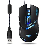 Professional Gaming Mouse 3000DPI 6 Buttons High Precision Optical Ergonomic Design LED Lighting Mice for pro Gamer XSOUL RAZE XM7