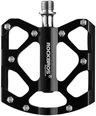 RockBros Bicycle Pedals CNC 3 Sealed Bearing 9/16" Ultralight Anti-slip Magnesium Alloy Bike Pedals
