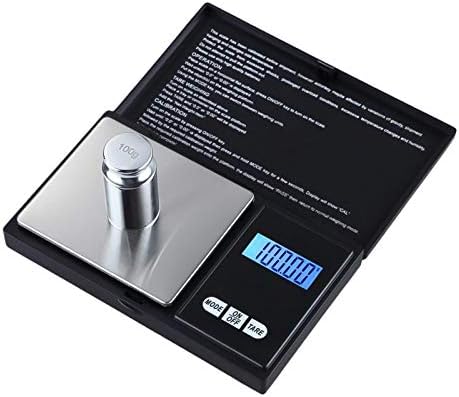 PONECA Pocket Scale Weight scale Kitchen Food Scale Digital Electronic Gram Mini Portable Scale Balance Ounce weight 100gby0.01g