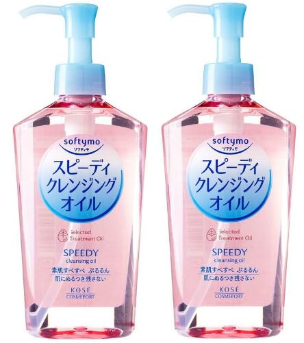 Kose Cosmeport Softymo Speedy Cleansing Oil 230ml, Set of 2 Bottles