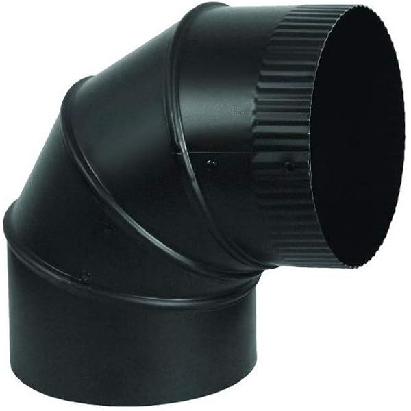 Amazon.com: Imperial Manufacturing Stove Pipe 3 Dia. X 24 Black 28 Ga :  Industrial u0026 Scientific