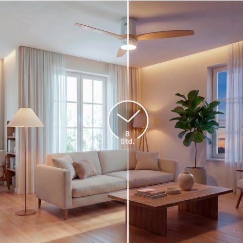 Deckenventilator EnergySilence Aero 4600 Arctic Steel&Sand