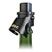 FizzVac Vacuum Champagne Stopper in Black Satin Gift Bag, Set of 2
