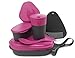 Light My Fire 8-Piece BPA-Free Meal Kit 2.0 with Plate, Bowl, Cup, Cutting Board, Spork and More, Fuchsia