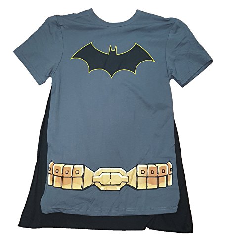 DC Comics Batman Costume Graphic T-Shirt w/ Cape