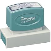Xstamper Pre-Inked Custom Stamp N18 7/8" x 2-3/4"