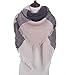 Neal LINK Women's Cozy Tartan Plaid Scarf Tassel Shawl Warm Checked Pashmina Fall Blanket Wrap Scarves