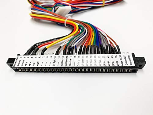 Pre Labeled Full Jamma Harness Compatible with NEO GEO MVS Arcade System