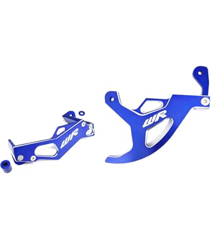 Amazon.com: Zeta Aluminum Front Sprocket Cover WR250R/X Blue