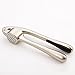 Kebley High-End Garlic Press Stainless steel Professional Heavy Soft-Handled Garlic Press Crush (silver)