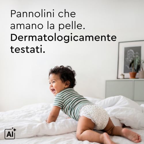 Pannolini LILLYDOO, taglia 3 (6+ kg), 174 pz, delicati sulla pelle