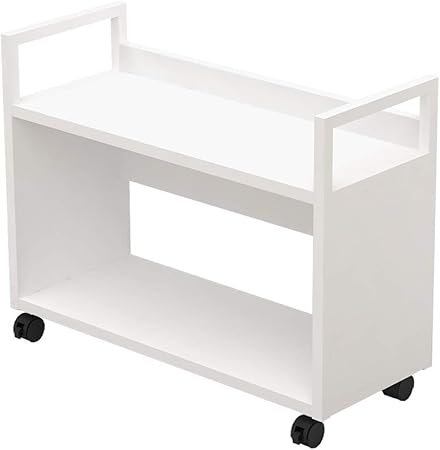 Amazon お届け先法人様 家具のakira 机下棚 デスク下 収納 アンダーデスクシェルフ 幅 70cm 奥行 28cm 高さ 54 5cm ホワイト 袖机 デスクサイド収納 文房具 オフィス用品