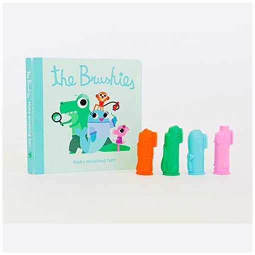 The Brushies Baby & Toddler Toothbrush & Storybook, Gift Set of 4 Brushes - Image 6