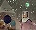 Glow in The Dark Stars, Bonus 3 Moons Wall Decal, Set of 756 Stars Dots and 3 Large Moon for Any Room Decor, Realistic and Bright Glow: Perfect Gift, Room Decor, Decoration and Wall Sticker.