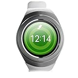 MSRM MS04 Smart Watch Bluetooth SweatProof Wrist Watch with IPS LCD High Sensitive Round Touch Screen (White)