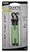 Nite Ize Gear Tie Zipper Pull, The Original Gear Tie Plus S-Biner Clip, Perfect Zipper Pull, 3-Inch, Lime Green, 2 Pack