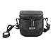 Pusheng Small Camera Bag with Shoulder Strap for Compact Digital SLRs Mirrorless Cameras(Black)