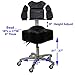 InkBed New Pantented Package Client Tattoo Massage Bed & Artist Ergonomic InkStool Back Support Chair Studio Equipment