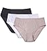 Carole Martin Women's Hipster Panties, Ultra Soft Microfiber Comfort Briefs Underwear 3 Pack - Large