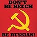 Spreadshirt FPS Russia Don't Be Beech Be Russian Men's T-Shirt, 3XL, red