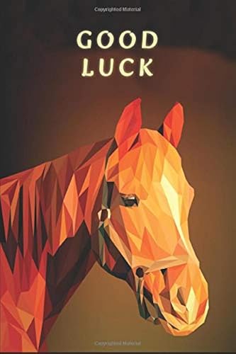 Download Good Luck: Wonderful Horse Blank Lines Pages Notebook Journal  6x9' 100 Pages | Animal Lovers Book For You PDF
