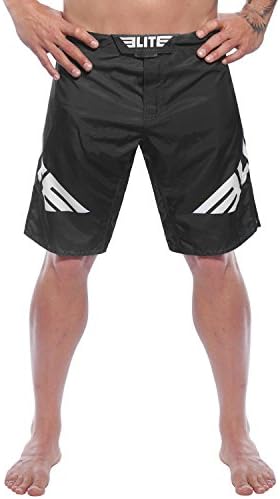 NEW ITEM Elite Sports Sublimation Series Fight Shorts - UFC, MMA, BJJ, Muay Thai, WOD, No-Gi, Kickboxing, Boxing Shorts (Elite, 2XL)