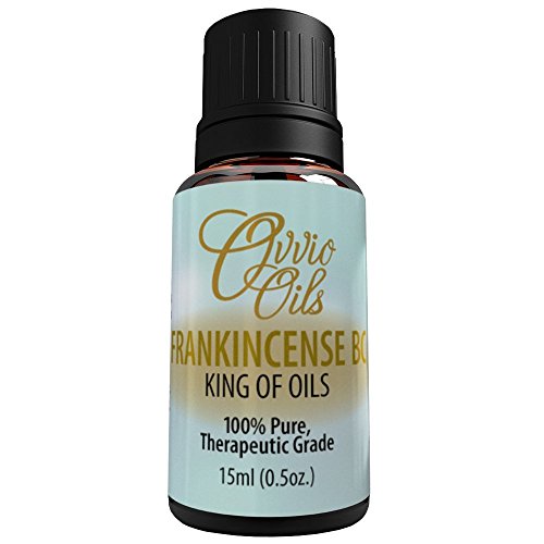 Frankincense Essential Oil by Ovvio | Premium Therapeutic Grade | 100% Pure Frankincense Boswellia Carteri Oil | Large 15 ml