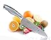 SAMRO Chefs Knife 8 inch Blade Professional Kitchen High Carbon Stainless Steel Knives Modern German Design Extra Sharp with Comfortable Handle for Chopping, Mincing, Slicing and Dicing
