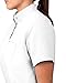 KNG Women’s White Button Down Short Sleeve Oxford Shirt - M