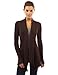 PattyBoutik Women's Ribbed Cascading Open Cardigan