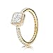 PANDORA 150188CZ 14K Yellow Gold Timeless Elegance Ring