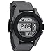 NIXON Men's A197-195 Silicone with Grey Dial Watch