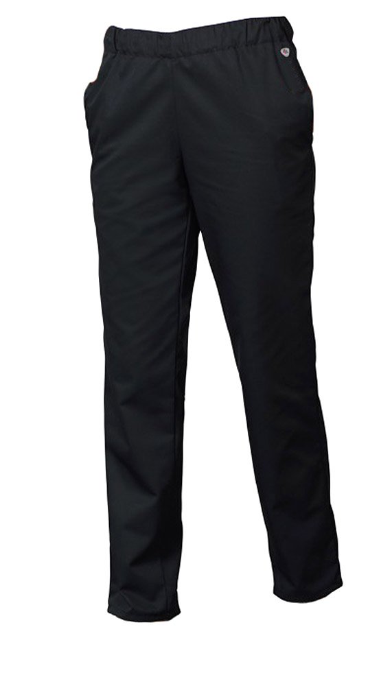 BP 1645-400-32/2XLl, Unisex trousers, with elasticated waist 215,00 g/m², fabric blend, Color black, Size 2XLl