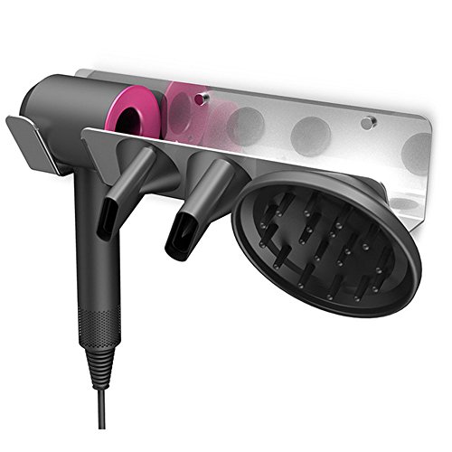Wall Mount Holder For Dyson Hair Dryer Sensico Aluminum Alloy