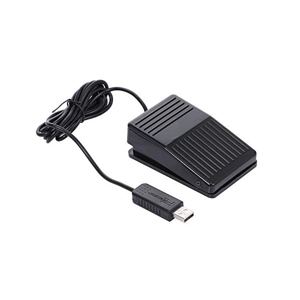 KKmoon-Reset-Foot-Switch-USB-Keyboard-Pedal-Nonslip-Plastic-Action-Pedal-for-Game-ControlCNC-IndustrialProgrammable-DIY-Compatible-with-WindowsLinuxMAC KKmoon Reset Foot Switch USB Keyboard Pedal Nonslip Plastic Action Pedal for Game Control,CNC Industrial,Programmable…
