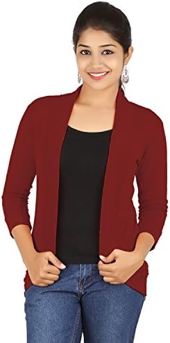 Girl's Spandex 3/4th Sleeves Shrug