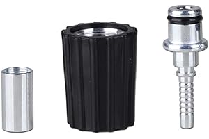 Pressure Washer Hose Repair Kit With Quick Connect Fittings For Secure High Pressure Hose Repairs Up To 3000 PSI For Car And 