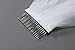 Wedding Bridal Veil with Comb 1 Tier Lace Applique Edge Fingertip Length 41