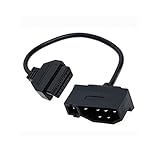 Fotag 7Pin Male to OBD OBD2 OBDII DLC 16 Pin connector Adapter Female Car Diagnostic Tool Cable for Ford